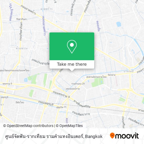 ศูนย์จัดฟัน-รากเทียม รามคำแหงอินเตอร์ map