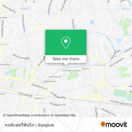 หอพักสตรีพันธิภา map