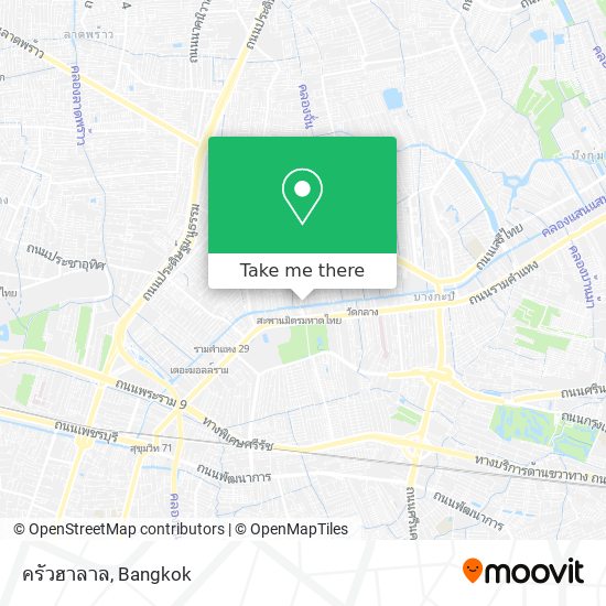 ครัวฮาลาล map