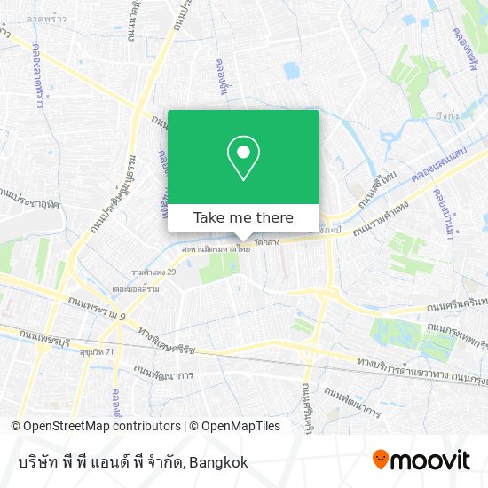 บริษัท พี พี แอนด์ พี จำกัด map