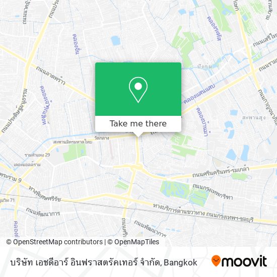 บริษัท เอชดีอาร์ อินฟราสตรัคเทอร์ จำกัด map