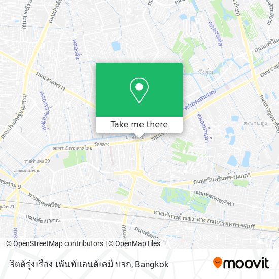 จิตต์รุ่งเรือง เพ้นท์แอนด์เคมี บจก map