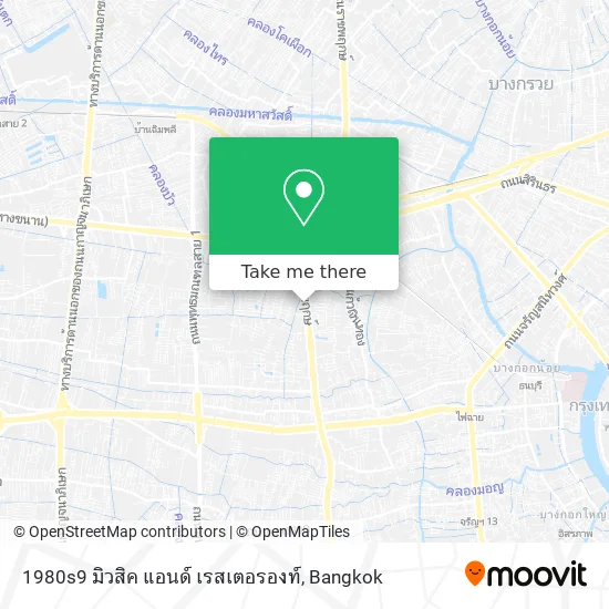 1980s9 มิวสิค แอนด์ เรสเตอรองท์ map