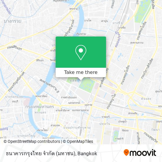 ธนาคารกรุงไทย จํากัด (มหาชน) map