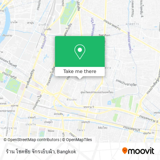 ร้าน โชคชัย จักรเย็บผ้า map