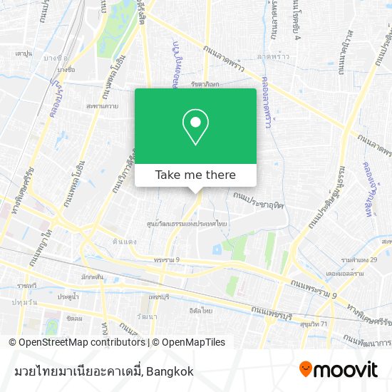 มวยไทยมาเนียอะคาเดมี่ map