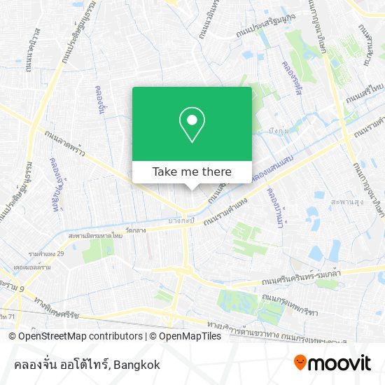 คลองจั่น ออโต้ไทร์ map