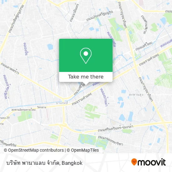 บริษัท พานาแลบ จำกัด map