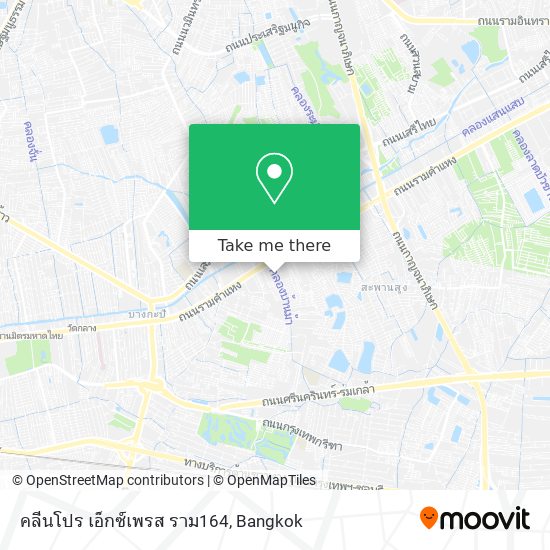 คลีนโปร เอ็กซ์เพรส ราม164 map