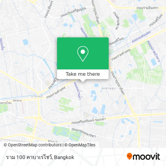 ราม 100 คาบาเร่โชว์ map