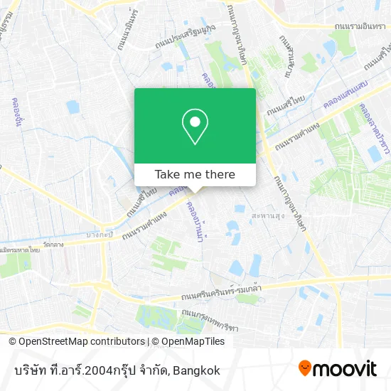 บริษัท ที.อาร์.2004กรุ๊ป จำกัด map