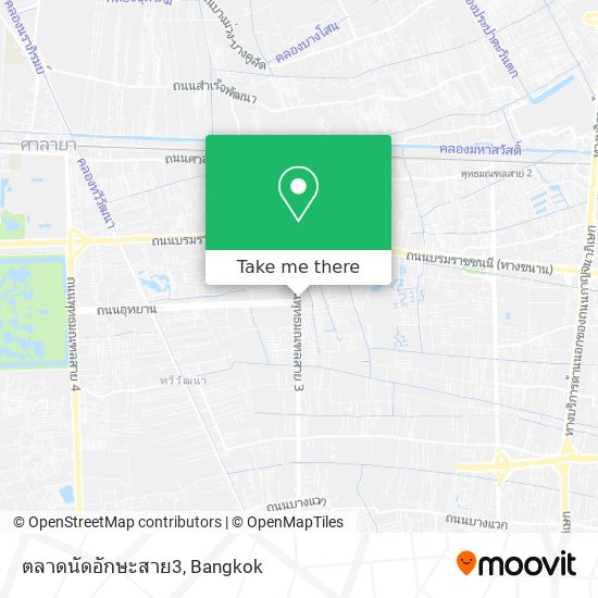 ตลาดนัดอักษะสาย3 map