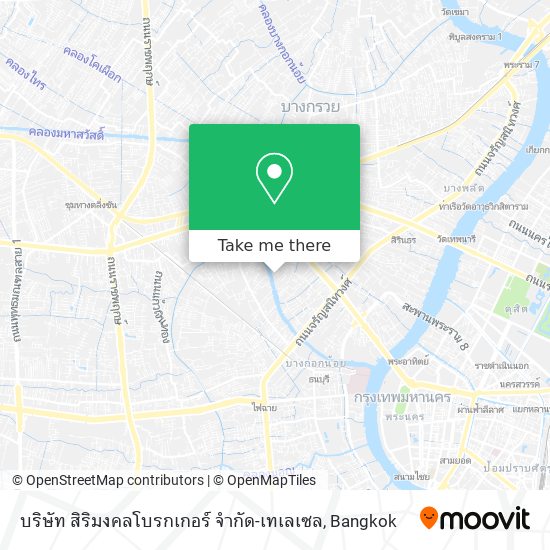 บริษัท สิริมงคลโบรกเกอร์ จำกัด-เทเลเซล map