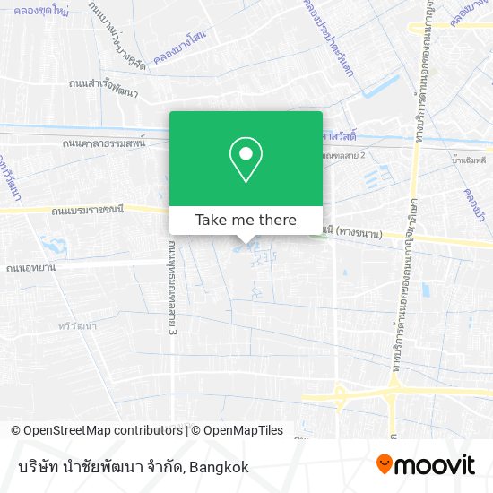 บริษัท นำชัยพัฒนา จำกัด map