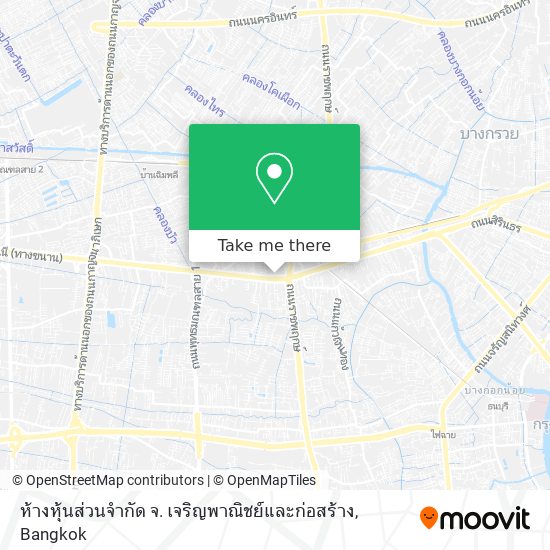 ห้างหุ้นส่วนจำกัด จ. เจริญพาณิชย์และก่อสร้าง map