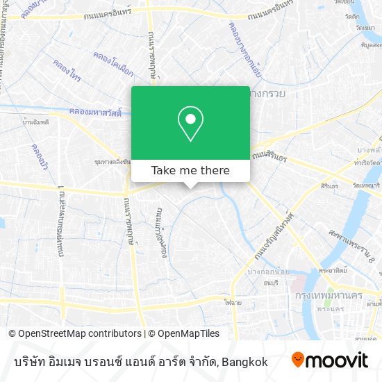 บริษัท อิมเมจ บรอนซ์ แอนด์ อาร์ต จำกัด map