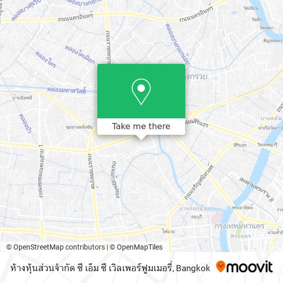 ห้างหุ้นส่วนจำกัด ซี เอ็ม ซี เวิลเพอร์ฟูมเมอรี่ map