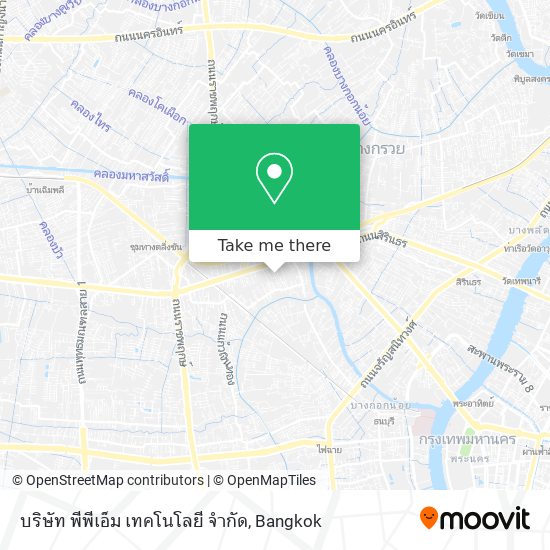 บริษัท พีพีเอ็ม เทคโนโลยี จำกัด map