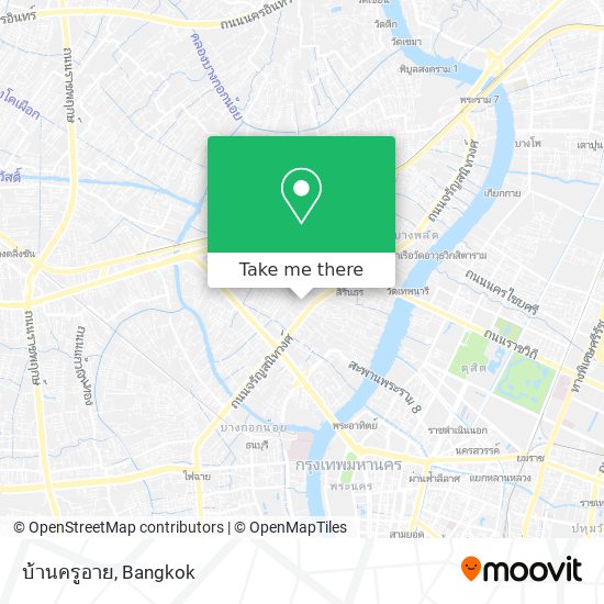 บ้านครูอาย map