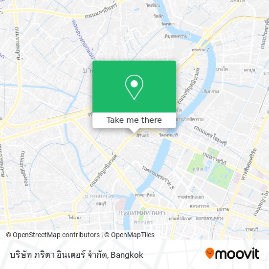 บริษัท ภริตา อินเตอร์ จำกัด map