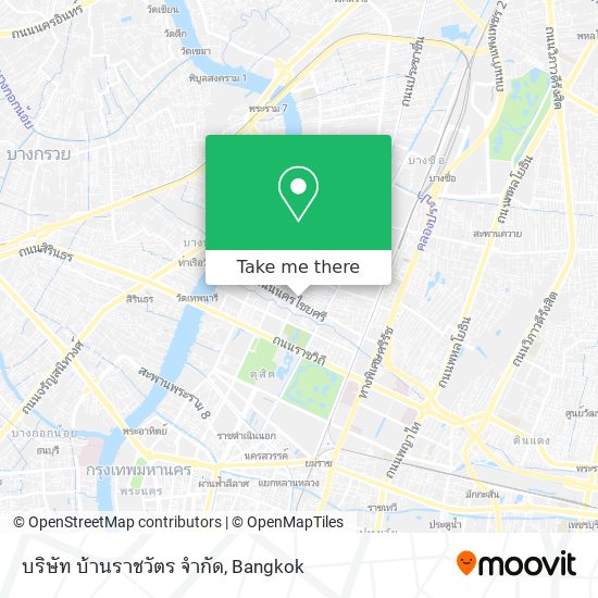 บริษัท บ้านราชวัตร จำกัด map