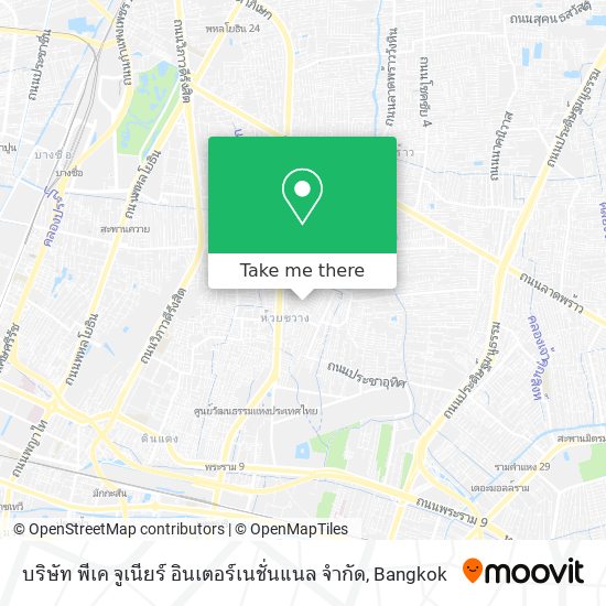 บริษัท พีเค จูเนียร์ อินเตอร์เนชั่นแนล จํากัด map