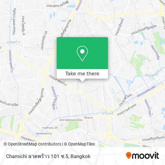 Chamichi ลาดพร้าว 101 ซ.5 map