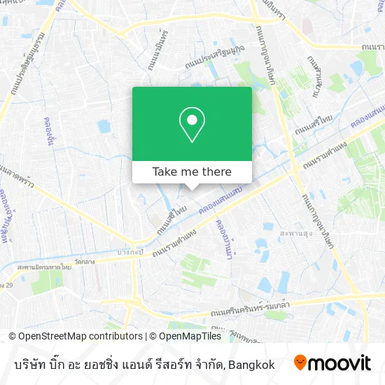 บริษัท บิ๊ก อะ ยอชชิ่ง แอนด์ รีสอร์ท จำกัด map