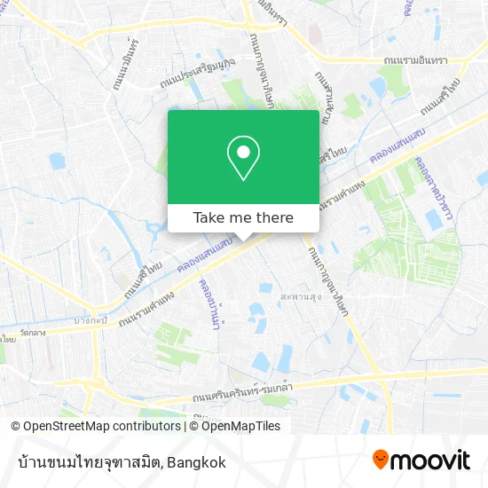 บ้านขนมไทยจุฑาสมิต map
