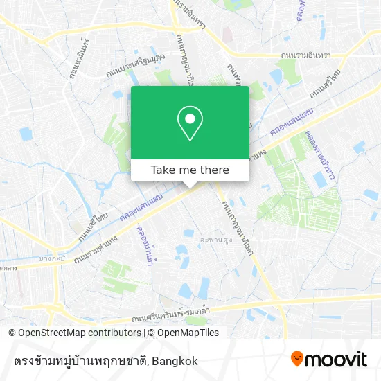 ตรงข้ามหมู่บ้านพฤกษชาติ map