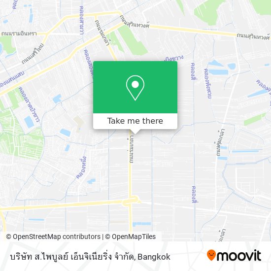 บริษัท ส.ไพบูลย์ เอ็นจิเนียริ่ง จำกัด map