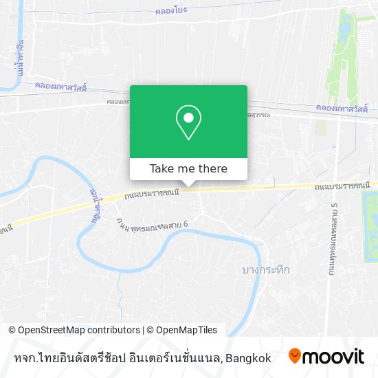 หจก.ไทยอินดัสตรีช้อป อินเตอร์เนชั่นแนล map