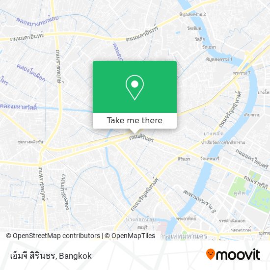 เอ็มจี สิรินธร map