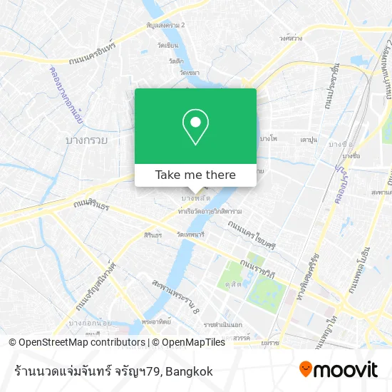 ร้านนวดแจ่มจันทร์ จรัญฯ79 map