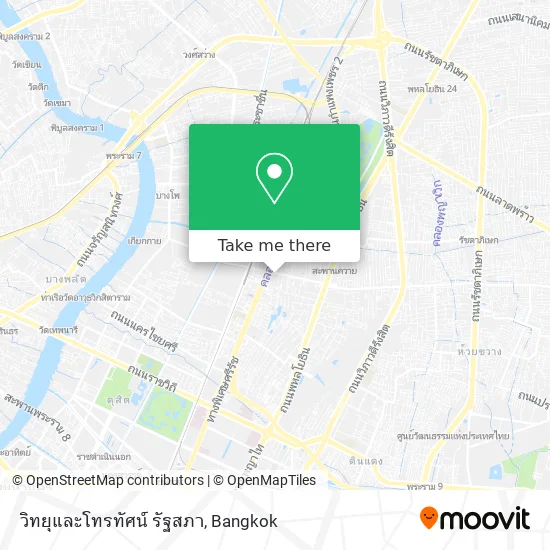วิทยุและโทรทัศน์ รัฐสภา map