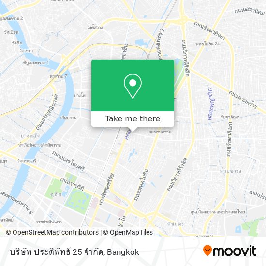 บริษัท ประดิพัทธ์ 25 จำกัด map