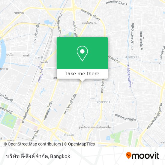 บริษัท อี-ลิงค์ จำกัด map