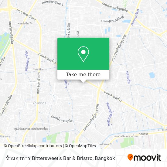 ร้านอาหาร Bittersweet's Bar & Bristro map