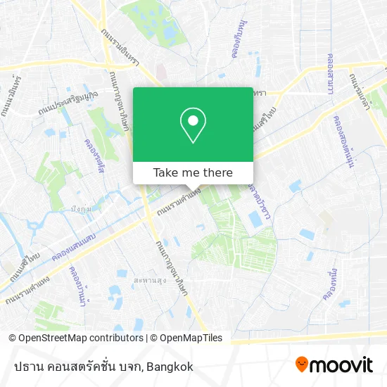 ปธาน คอนสตรัคชั่น บจก map