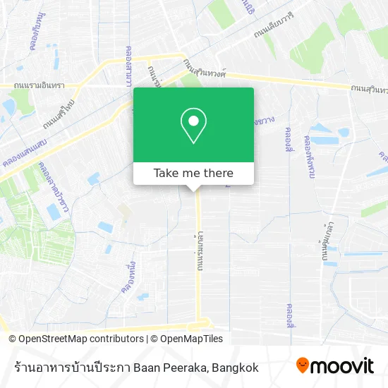 ร้านอาหารบ้านปีระกา Baan Peeraka map