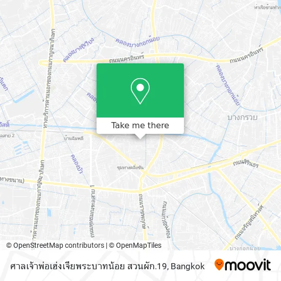 ศาลเจ้าพ่อเฮ่งเจียพระบาทน้อย สวนผัก.19 map