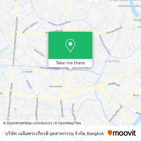 บริษัท เฉลิมพระเกียรติ อุตสาหกรรม จำกัด map