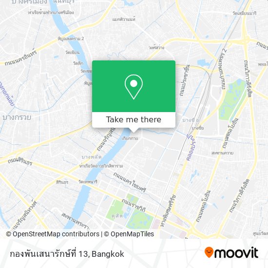 กองพันเสนารักษ์ที่ 13 map