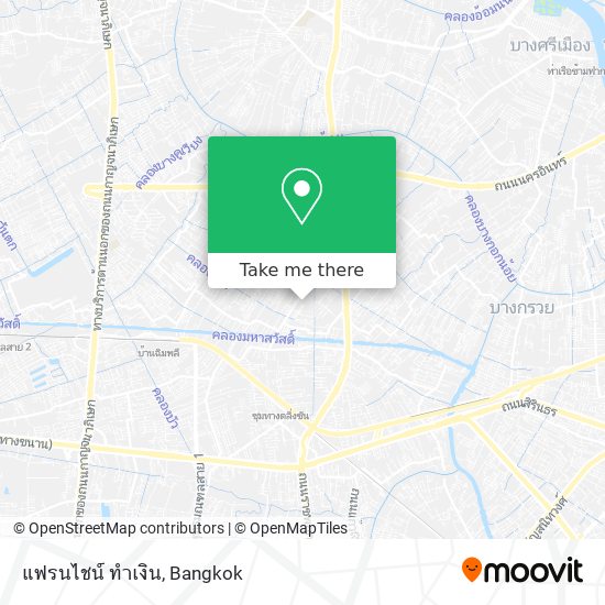 แฟรนไชน์ ทำเงิน map