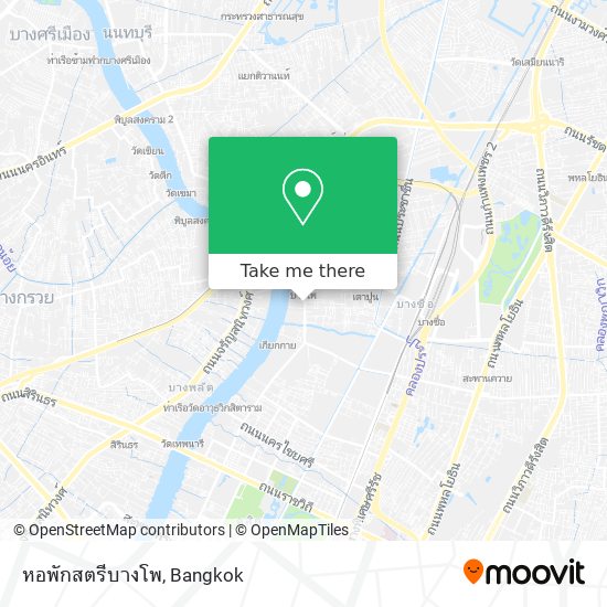 หอพักสตรีบางโพ map