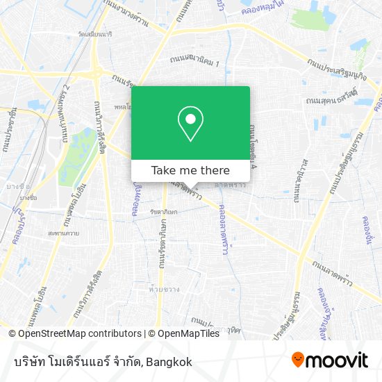 บริษัท โมเดิร์นแอร์ จํากัด map