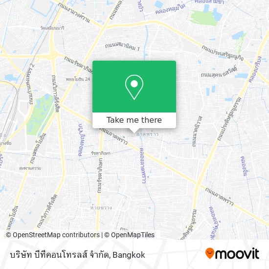 บริษัท บีทีคอนโทรลส์ จำกัด map