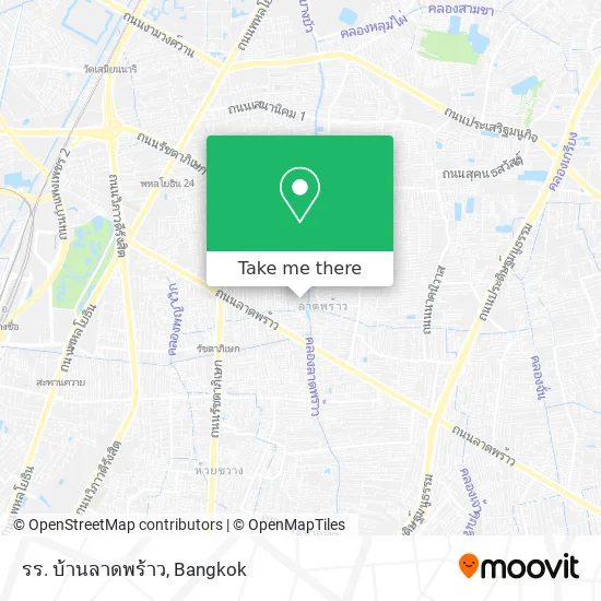 รร. บ้านลาดพร้าว map