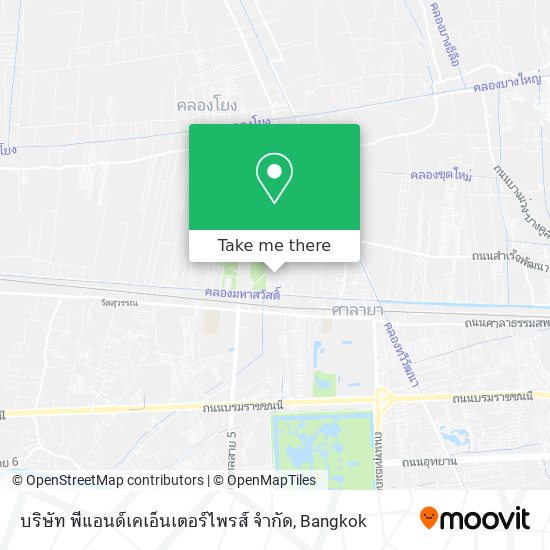 บริษัท พีแอนด์เคเอ็นเตอร์ไพรส์ จำกัด map