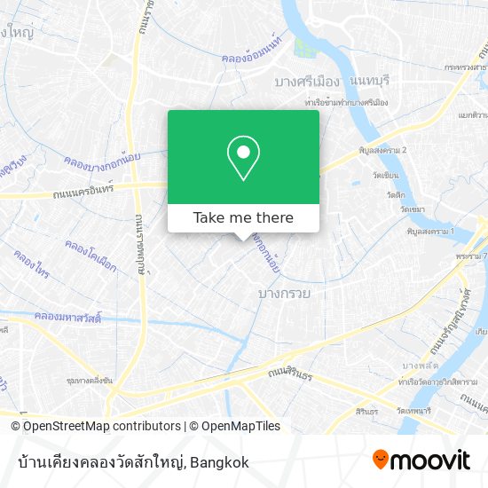 บ้านเคียงคลองวัดสักใหญ่ map